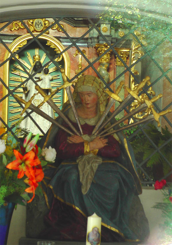 Madonna mit den sieben Schmerzen, Loretokapelle mit Schwarzer Madonna bei Bad Zurzach, eigenes Werk